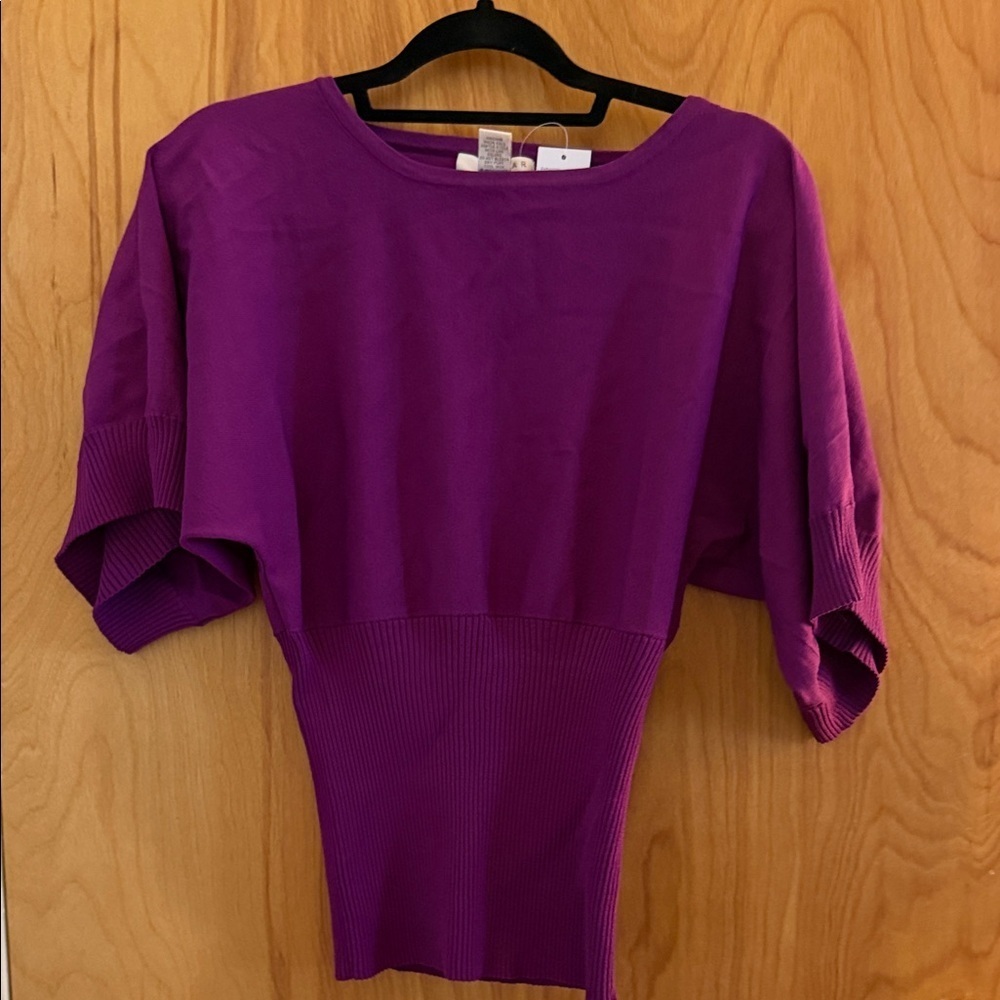 Kenar Bold Purple Blouse
